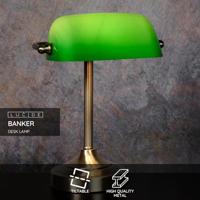 Lucide BANKER - Bureaulamp - 1xE14 - Brons - thumbnail