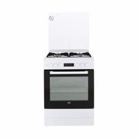 Beko FSM62320DWS fornuis Vrijstaand fornuis Gaskookplaat Wit - thumbnail