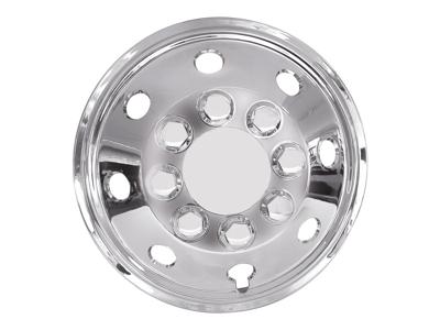 Carpoint wieldoppenset bolvormig 41 cm chroomkleurig