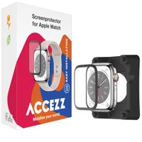 Accezz Screenprotector met applicator Apple Watch Series 10 - 42 mm Smartphone screenprotector Transparant - thumbnail