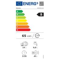 Siemens iQ500 SN75EX11CE vaatwasser Volledig ingebouwd 14 couverts B - thumbnail