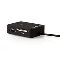 Nedis CRDRU2300BK Kaartlezer Multicard Usb 2.0 - thumbnail