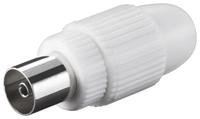 Coaxiale koppeling 9,5 mm schroefbevestiging - thumbnail