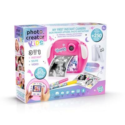 PHOTO CREATOR - Junior instant print camera - Eenhoorn thema - CLK 013 - Canal Toys