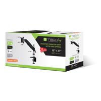 Techly ICA-LCD 111-BK 27 Klem Zwart flat panel bureau steun - thumbnail