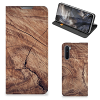 OnePlus Nord Book Wallet Case Tree Trunk - thumbnail