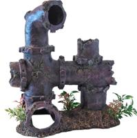 Polyresin ornament buizen 21 cm Gebr de Boon - Gebr de boon - thumbnail