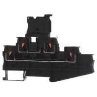 Phoenix Contact 3002608 Zekeringsdoorvoerklem 6.2 mm Push-Lock-veeraansluiting Zwart 50 stuk(s) - thumbnail