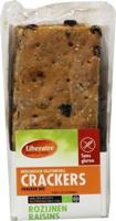 Liberaire Crackers rozijnen bio 250 Gram - thumbnail