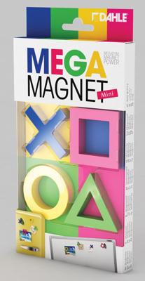 Mega Magnet Dahle Mini 45x45mm 4 stuks
