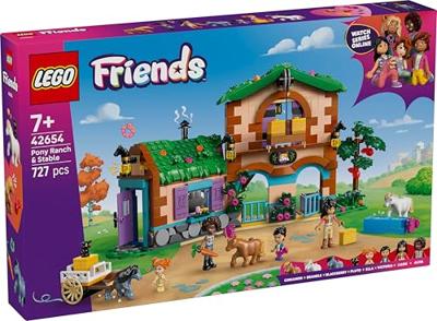 LEGO Friends ponyboerderij en stal 42654 - thumbnail