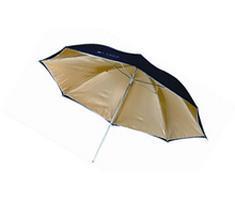 BRESSER SM-10 Paraplu goud/wit/zwart 109 cm