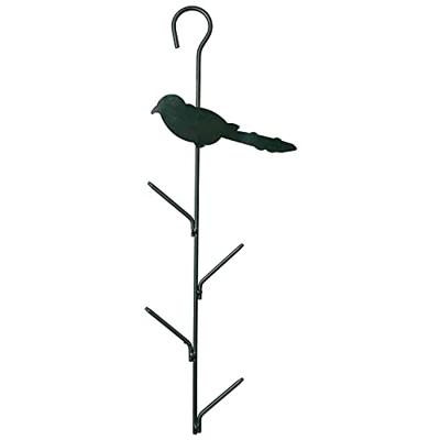 TRIXIE MEZENBOLLENHOUDER VOGEL 4 BOLLEN METAAL DONKERGROEN