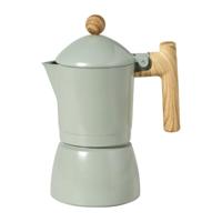 Percolator koffie - 3 kopjes - groen - thumbnail