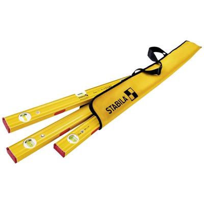 Stabila PRO SET 80 ASM 19716 Waterpasset 30 cm, 60 cm, 120 cm 0.5 mm/m Stabila PRO SET 80 ASM 19716 Waterpasset 30 cm, 60 cm, 120 cm 0.5 mm/m
