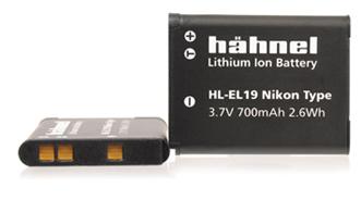 Hähnel Fototechnik HL-EL19 Camera-accu Vervangt originele accu EN-EL19 3.7 V 700 mAh