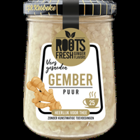 Roots Thee Gember Puur 220g bij Jumbo - thumbnail