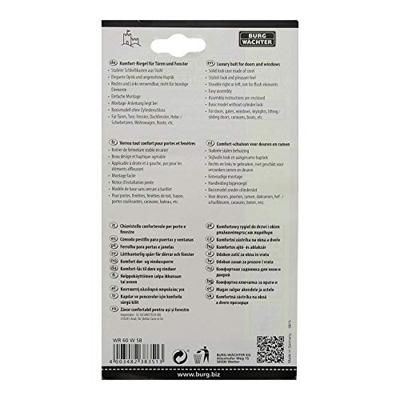 Burg Wächter Winsafe WR 60 W SB 38351 Pantservergrendeling Wit Burg Wächter Winsafe WR 60 W SB 38351 Pantservergrendeling Wit
