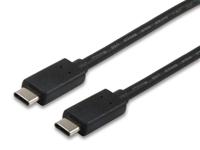 Equip USB 2.0 kabel C->C m/1, 0m Type C polybag - thumbnail