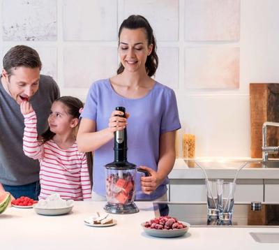 Braun MQ 7045X Staafmixer 1000 W Zwart - thumbnail