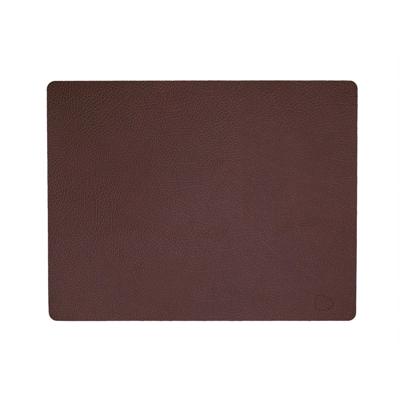 LIND DNA - Dinner Mat Square - Placemat 35x45cm Hippo Plum LIND DNA - Dinner Mat Square - Placemat 35x45cm Hippo Plum