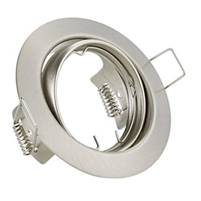 Trio Ronde inbouwspotJura GU10 8,3cm nikkel mat - 650100107