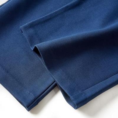 Kinderbroek met wijde pijpen 128 marineblauw Kinderbroek met wijde pijpen 128 marineblauw