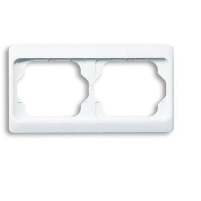 Busch-Jaeger 2CKA001754A2999 Frame Frame 2-voudig Verkeerswit, Wit 1 stuk(s)