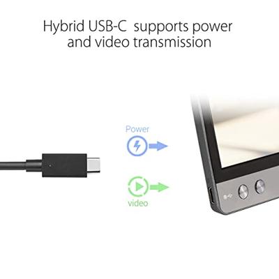 ASUS MB14AC computer monitor 35,6 cm (14") 1920 x 1080 Pixels Full HD Grijs