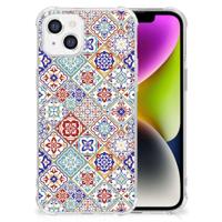iPhone 14 Anti-Shock Hoesje Tiles Color - thumbnail