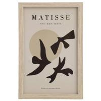 Poster Matisse Bird - MDF/glas - 30x20 cm - thumbnail