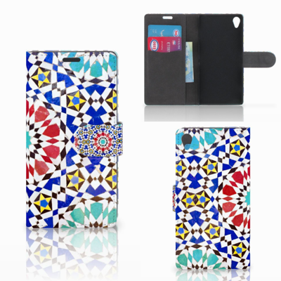 Sony Xperia Z3 | Bookcase | Mozaïek Sony Xperia Z3 | Bookcase | Mozaïek