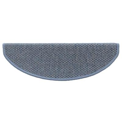 VidaXL Trapmatten zelfklevend 15 st sisal-look 65x21x4 cm blauw