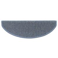 Trapmatten zelfklevend 15 st sisal-look 65x21x4 cm blauw - thumbnail