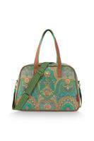 Pip Studio Pip Studio Tovy Weekend Bag Small Jabali Green 40x15x30cm - thumbnail