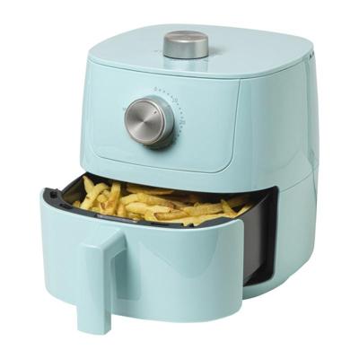 Mini airfryer - blauw - 1.8 liter - 1400 watt