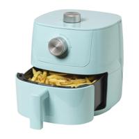 Mini airfryer - blauw - 1.8 liter - 1400 watt - thumbnail