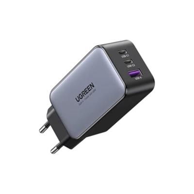 UGREEN Nexode S Laadadapter 65 W USB-C bus, USB-C bus, USB-A-bus Fast Charge Grijs Binnen GaN