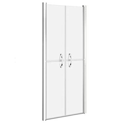 VidaXL Douchedeur 76x190 cm esg mat