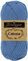 Scheepjes Catona 25g - 261 Capri Blue - Haakgaren / Breigaren - thumbnail