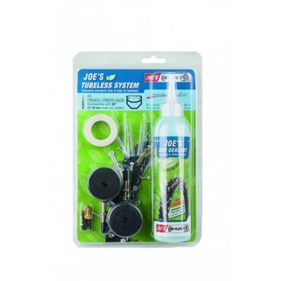 Joe's No-flats Conversion Eco Tubeless Kit 17-19mm Presta