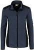 Hakro 236 Women's knitted fleece jacket Churchill - Mottled Navy - 3XL Hakro 236 Women's knitted fleece jacket Churchill - Mottled Navy - 3XL