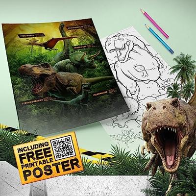 Toi Toys set a 4 dino-auto&apos;s - thumbnail