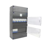 GACIA 6 groepenkast 1xHS 6 combiautomaten - thumbnail