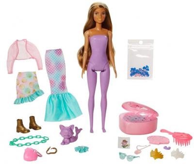 Barbie color reveal - fantasy fashion zeemeermin pop