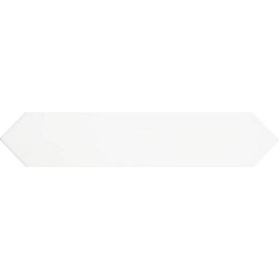 Cifre Cerámica Dimsey Wandtegel | 6.5x33 cm | Vintage | Glans Wit