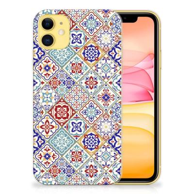 Apple iPhone 11 | TPU | Siliconen hoesje | Tiles Color Apple iPhone 11 | TPU | Siliconen hoesje | Tiles Color