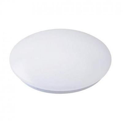 LED Plafondlamp Rond 15W - Koud Wit 6400K - Mat Wit Ø230mm