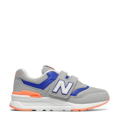 New Balance 997 sneakers grijs/kobaltblauw/oranje