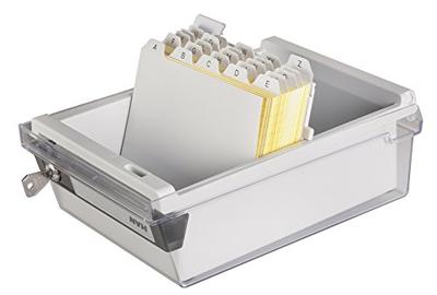 HAN 966-S-631 Special Edition 966-S-631 Kaartenbak Lichtgrijs Aantal kaarten (max.): 800 kaarten DIN A6 liggend HAN 966-S-631 Special Edition 966-S-631 Kaartenbak Lichtgrijs Aantal kaarten (max.): 800 kaarten DIN A6 liggend